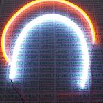 Lampu Led Drl Alis 60cm 2 Warna Sen Running