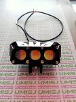 Lampu Tembak Laser SQL 3 Mata Nyala 2 Warna