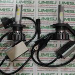 Lampu Utama H4 Dengan Lampu Kota RGB