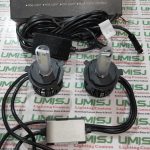 Lampu Utama H4 Dengan Lampu Kota RGB