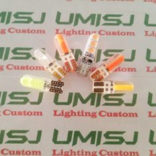 Lampu Led T10 Jell 6 Mata Kedip Bisa Untuk Lampu Kota Rem Soket T10