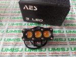 Mini Projie 3 Lensa Mata AS-3 LED