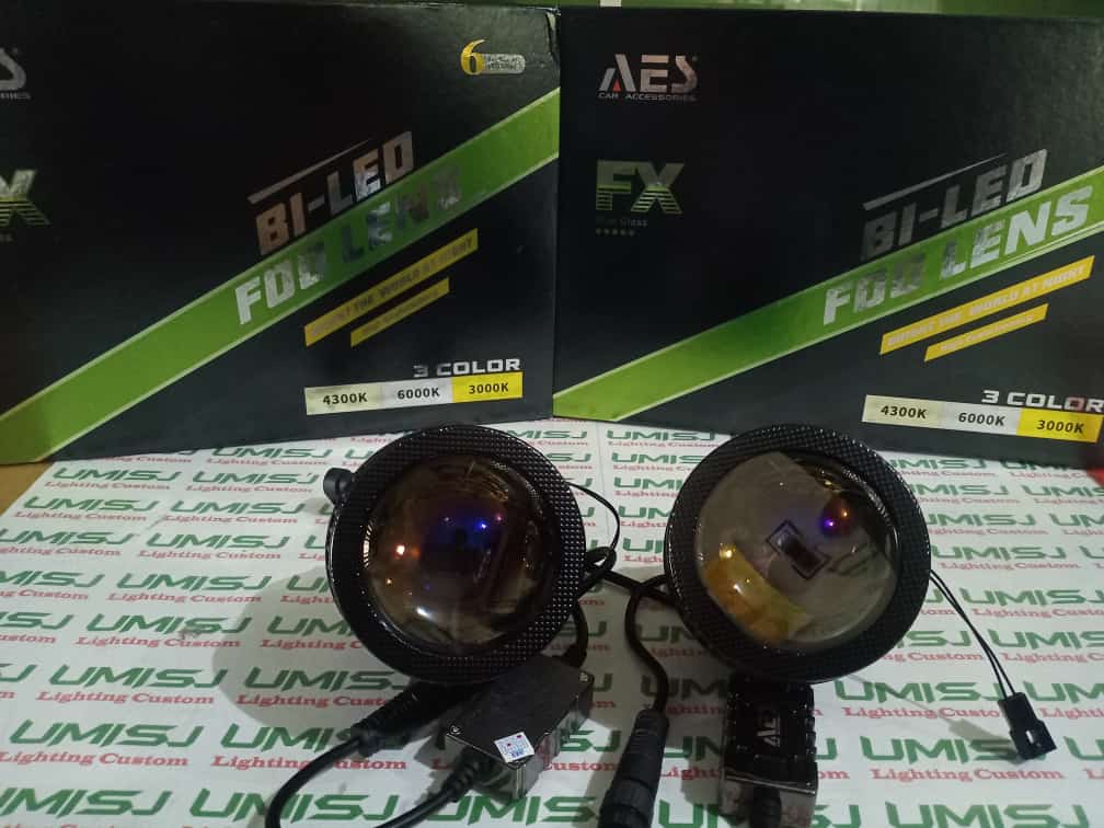 Biled Foglamp AES FX 3 Inch 3 colour