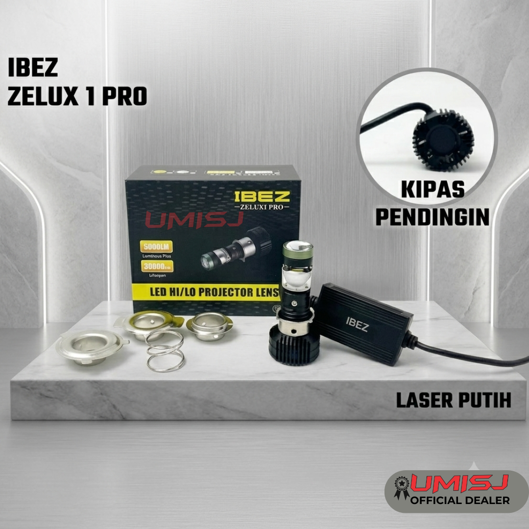 IBEZ ZELUX 1 PRO – Lampu Utama Soket H4