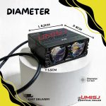 Lampu Velolaser Ibez i2 – 2 Mata Mini Laser Cahaya Biled