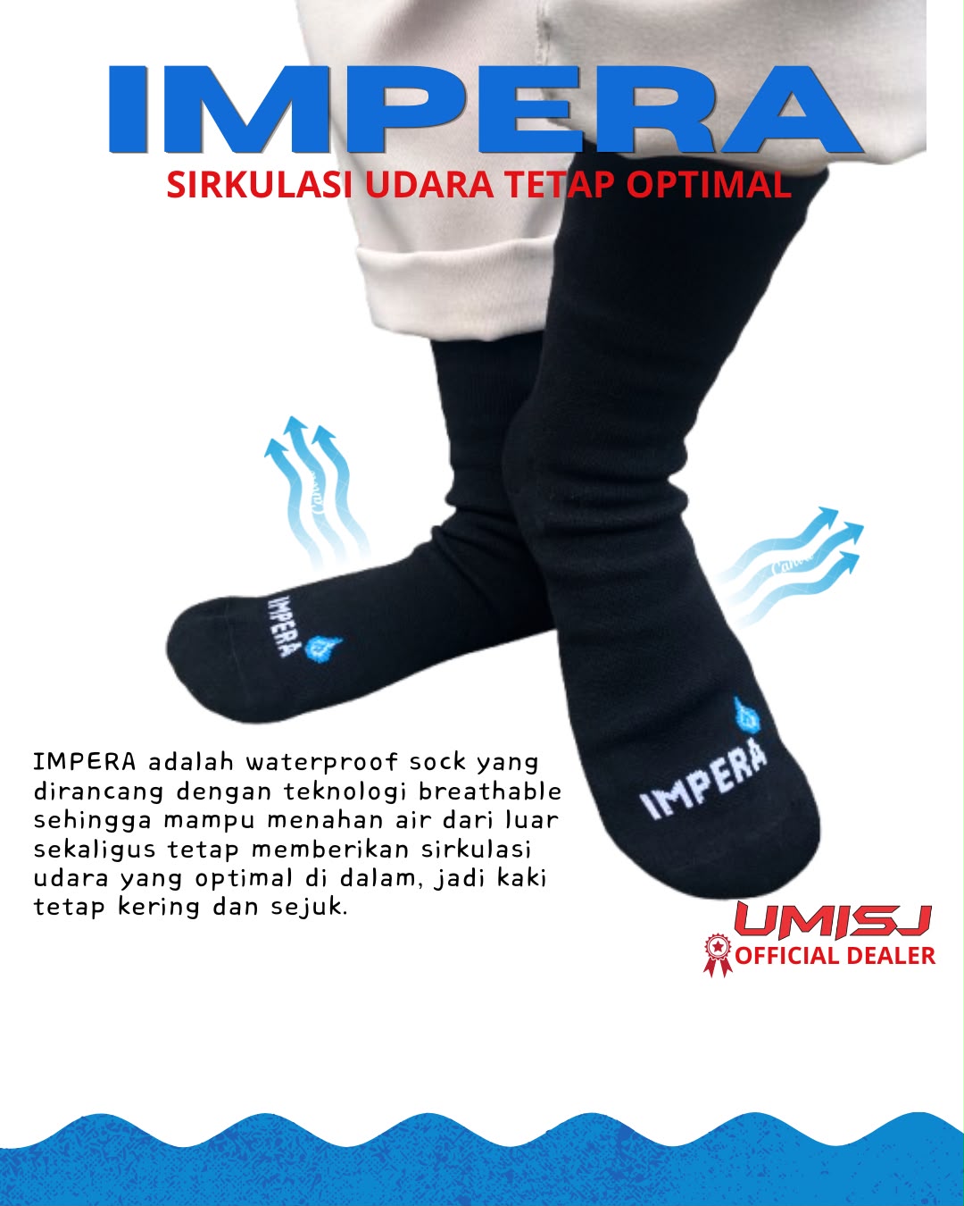 KAOS KAKI WATERPROOF IMPERA