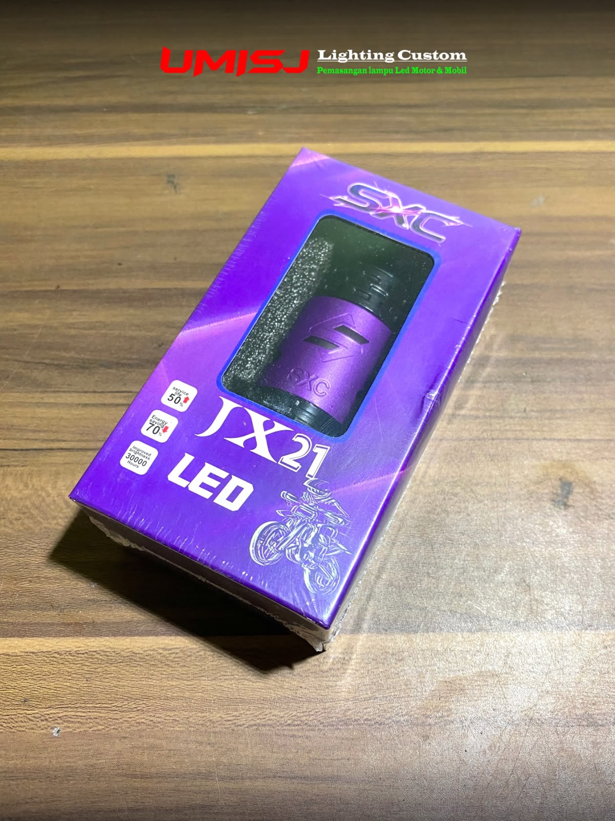 SXC LED JX21 – LAMPU UTAMA H4 40 WATT